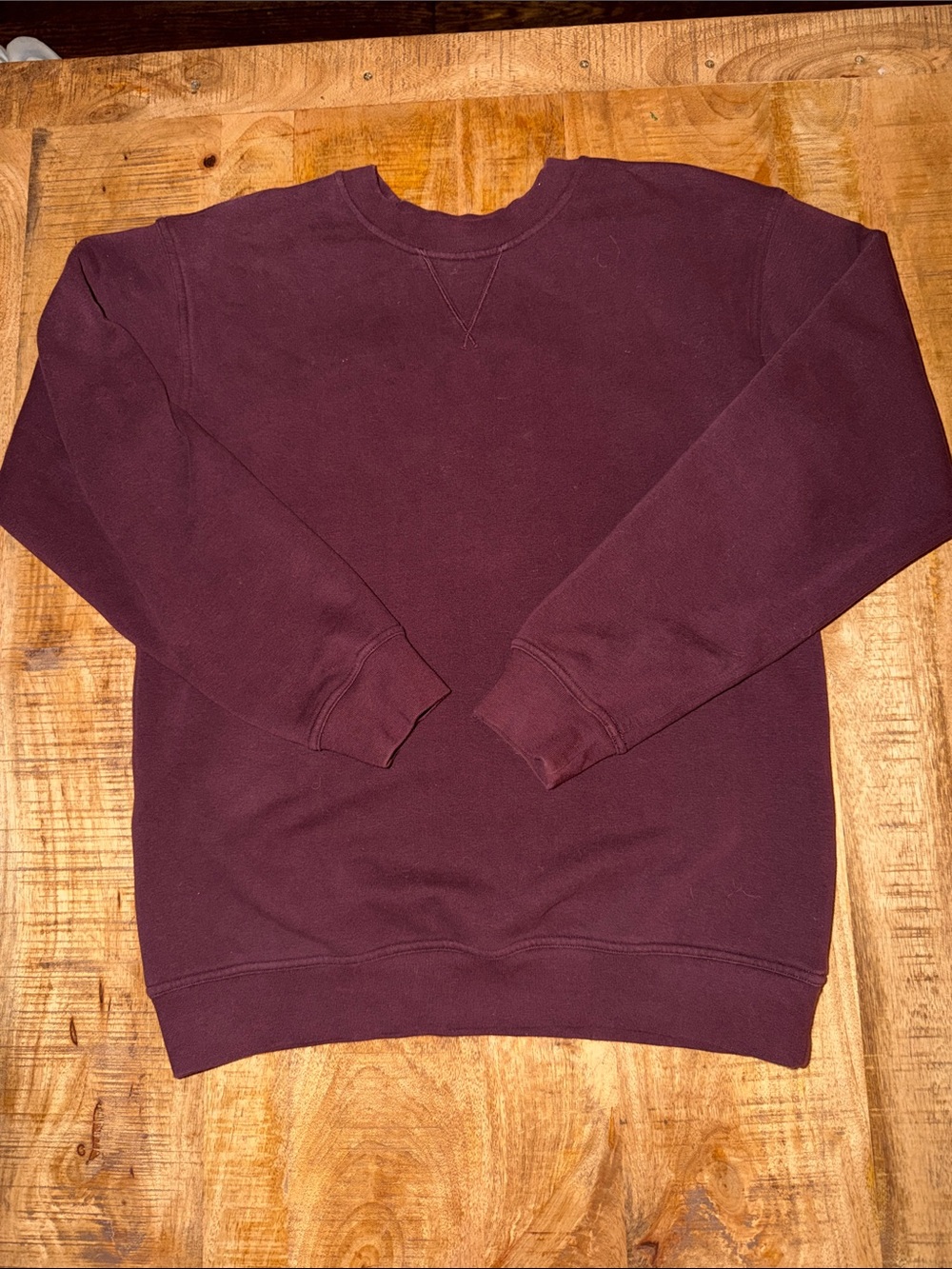 lululemon athletica Men's Crewneck Sweatshirt - Burgundy